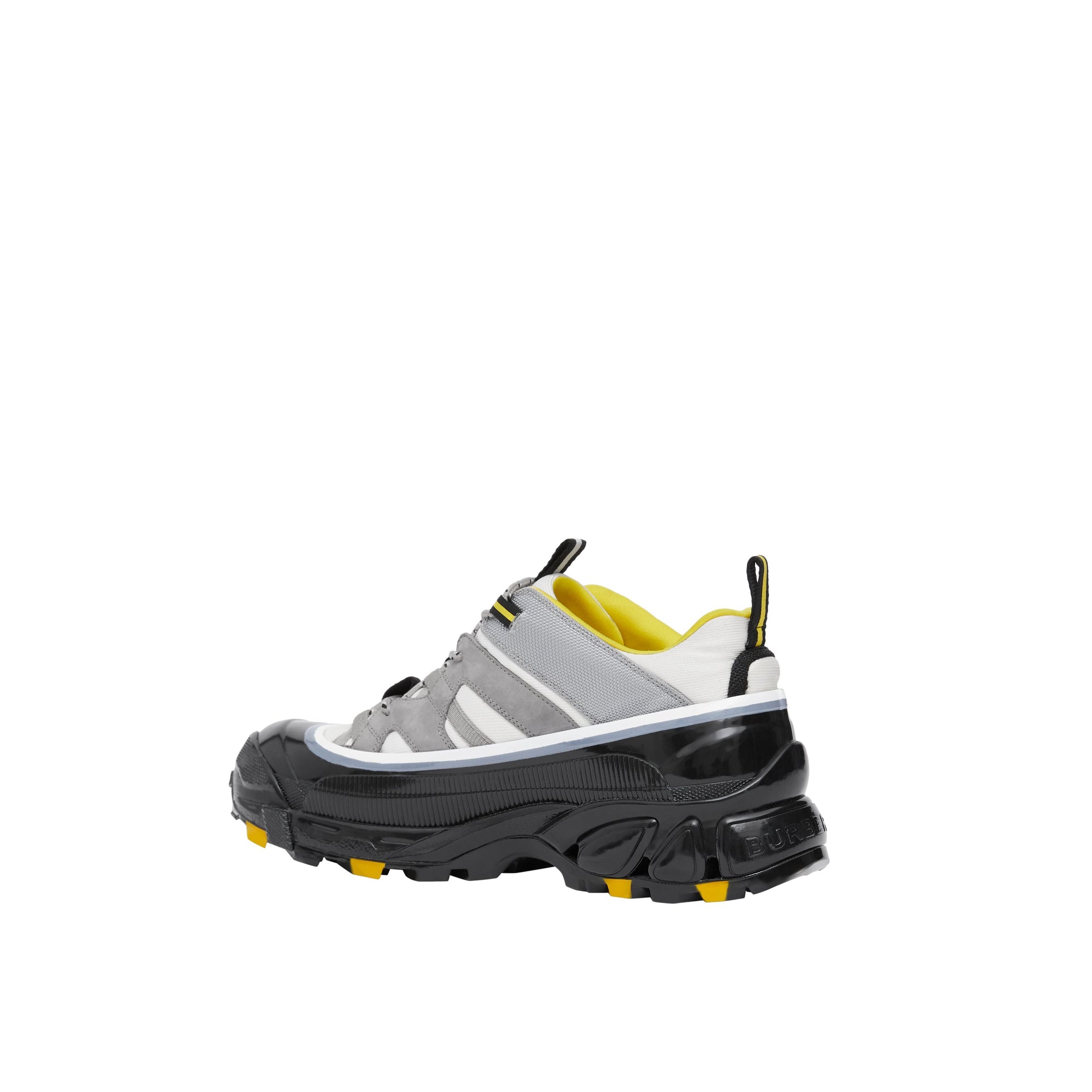 Sneakers arthur en nylon et cuir velours - Gris