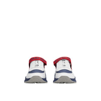 NAVY Sneakers en cuir et cuir velours avec logo