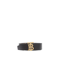 BRIDLE BROWNNS/BLKLG Ceinture réversible en toile écologique Monogram et cuir
