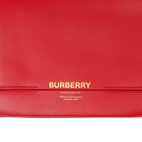Petit sac grace en cuir bicolore - Rouge vif & bourgogne
