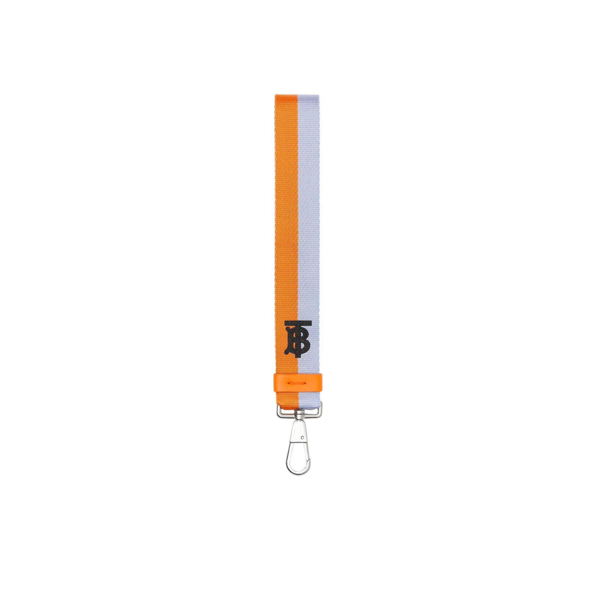 BBY BLUE/BRGHT ORNGE Bijou porte-clés bicolore Monogram