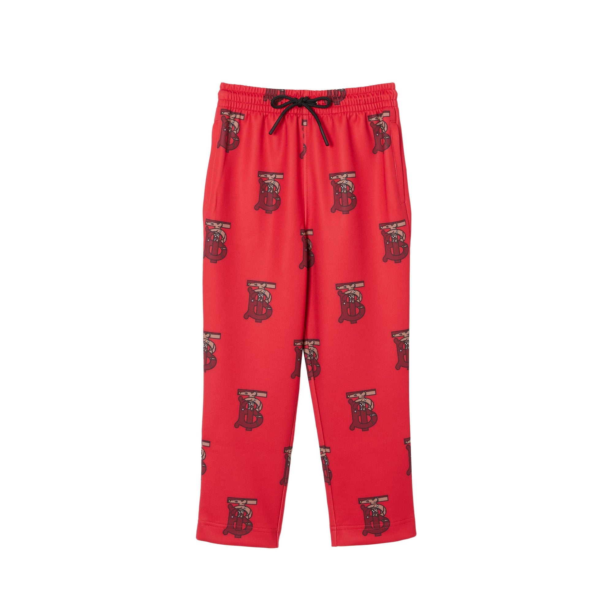 Pantalon de survêtement en néoprène monogram - Rouge vif