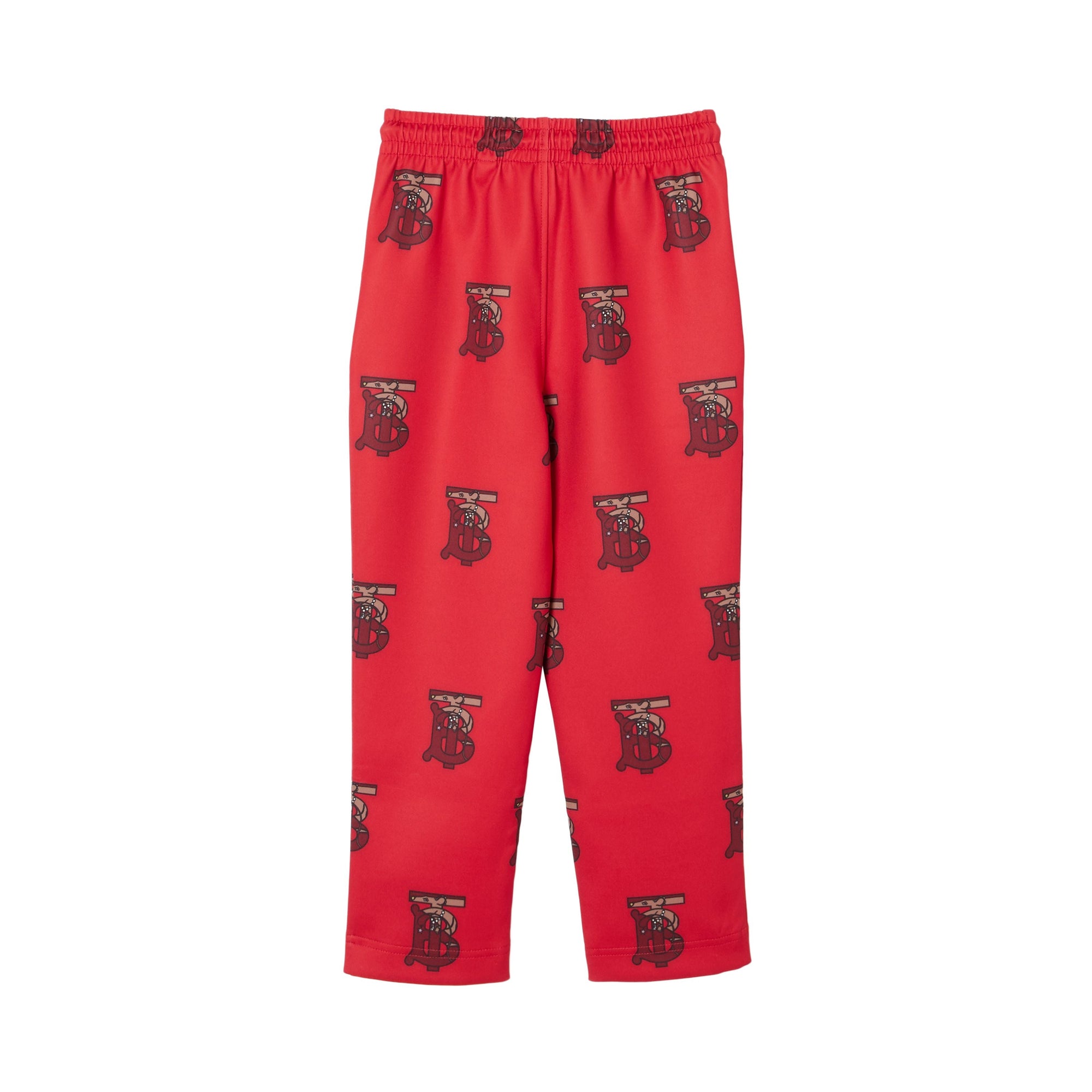 Pantalon de survêtement en néoprène monogram - Rouge vif