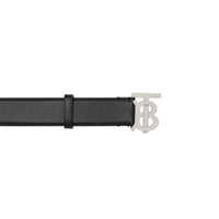 BLACK/PALLADIO Ceinture en cuir Monogram