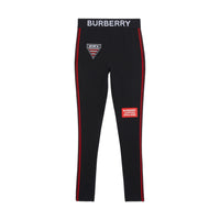 BLACK Legging en jersey stretch avec logo