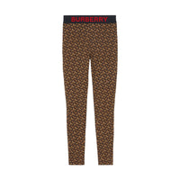 BRIDLE BROWN IP PTTN Legging en jersey stretch Monogram