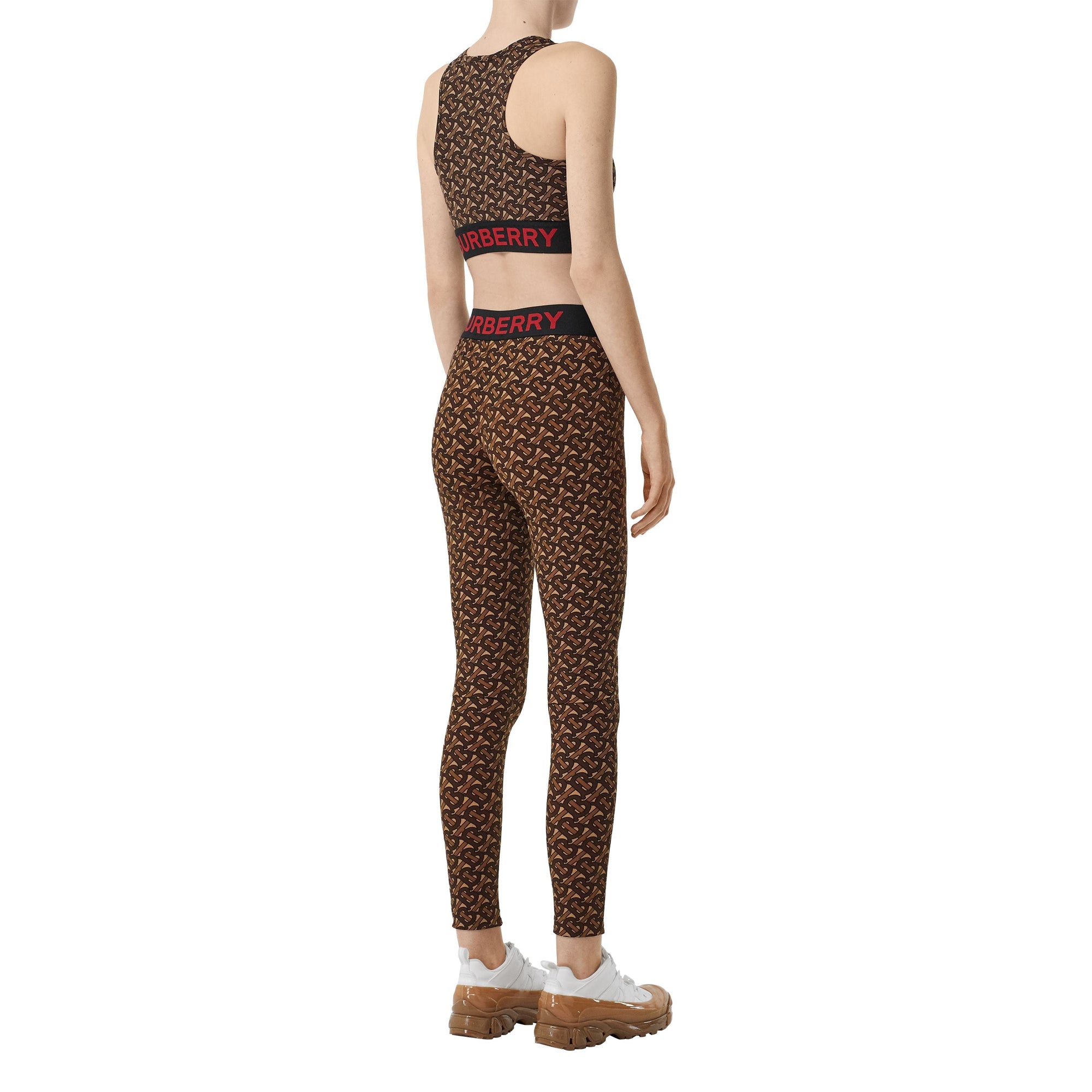 BRIDLE BROWN IP PTTN Legging en jersey stretch Monogram