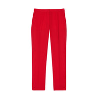 BRIGHT RED Pantalon tailleur en laine
