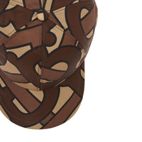 Casquette de baseball monogram - Brun bride