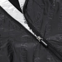 BLACK Veste légère à capuche avec logo