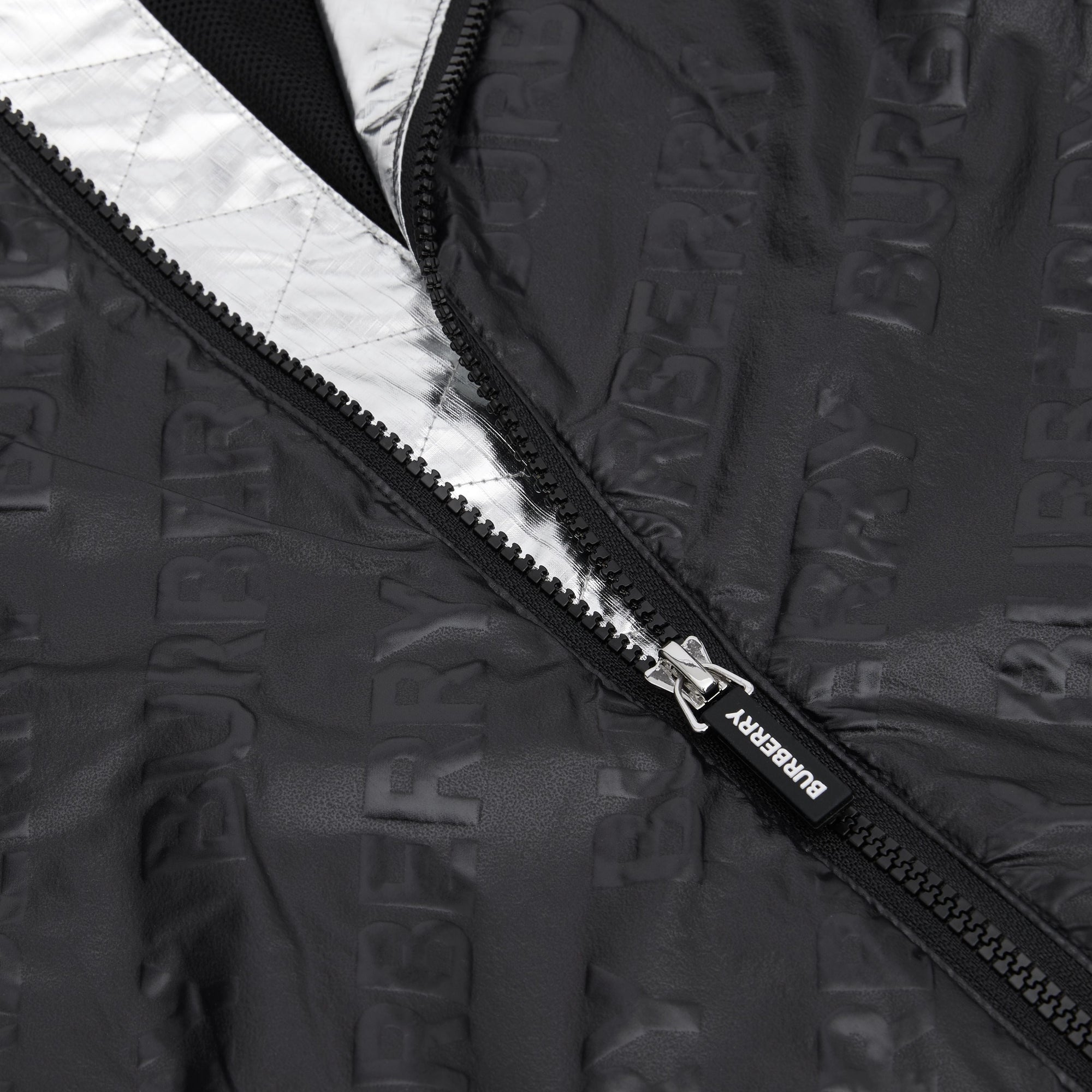 BLACK Veste légère à capuche avec logo