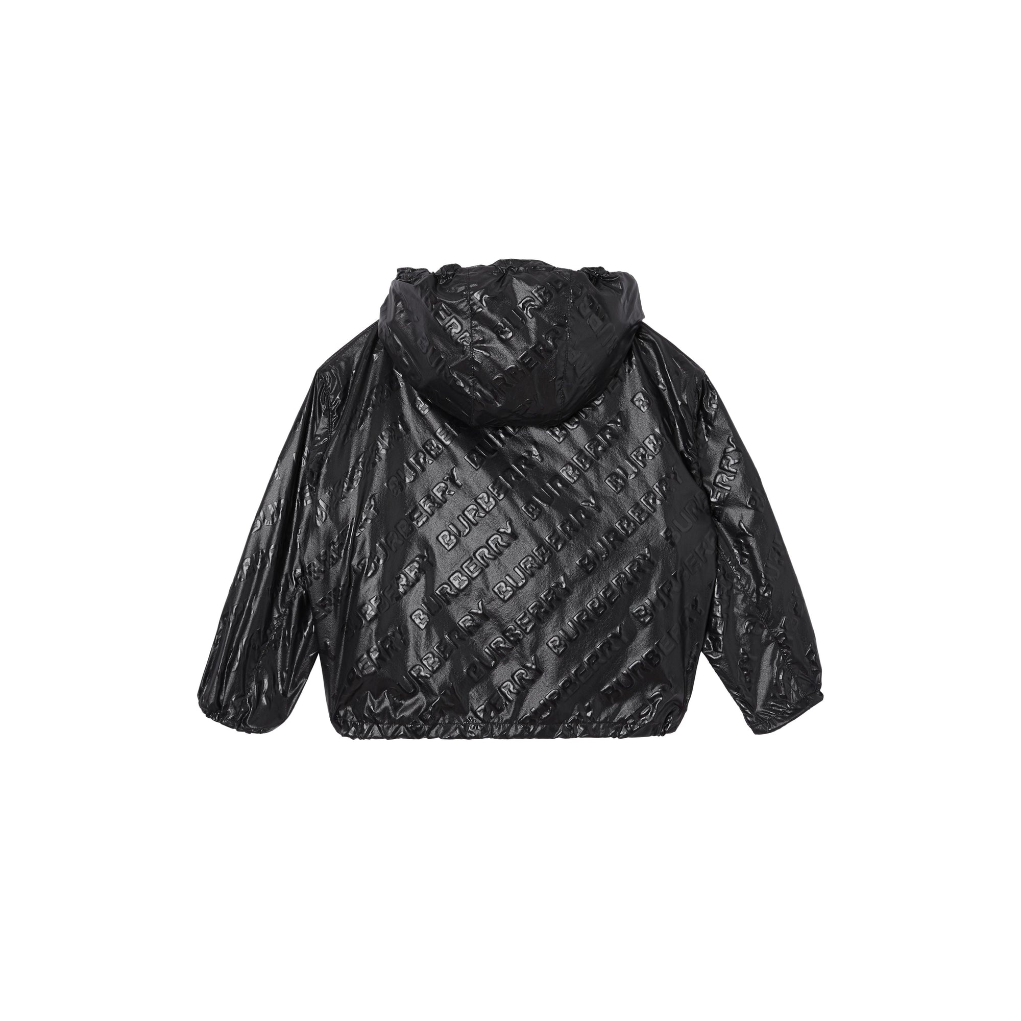 BLACK Veste légère à capuche avec logo