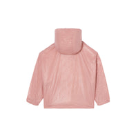 DUSTY PINK Veste légère à capuche avec logo