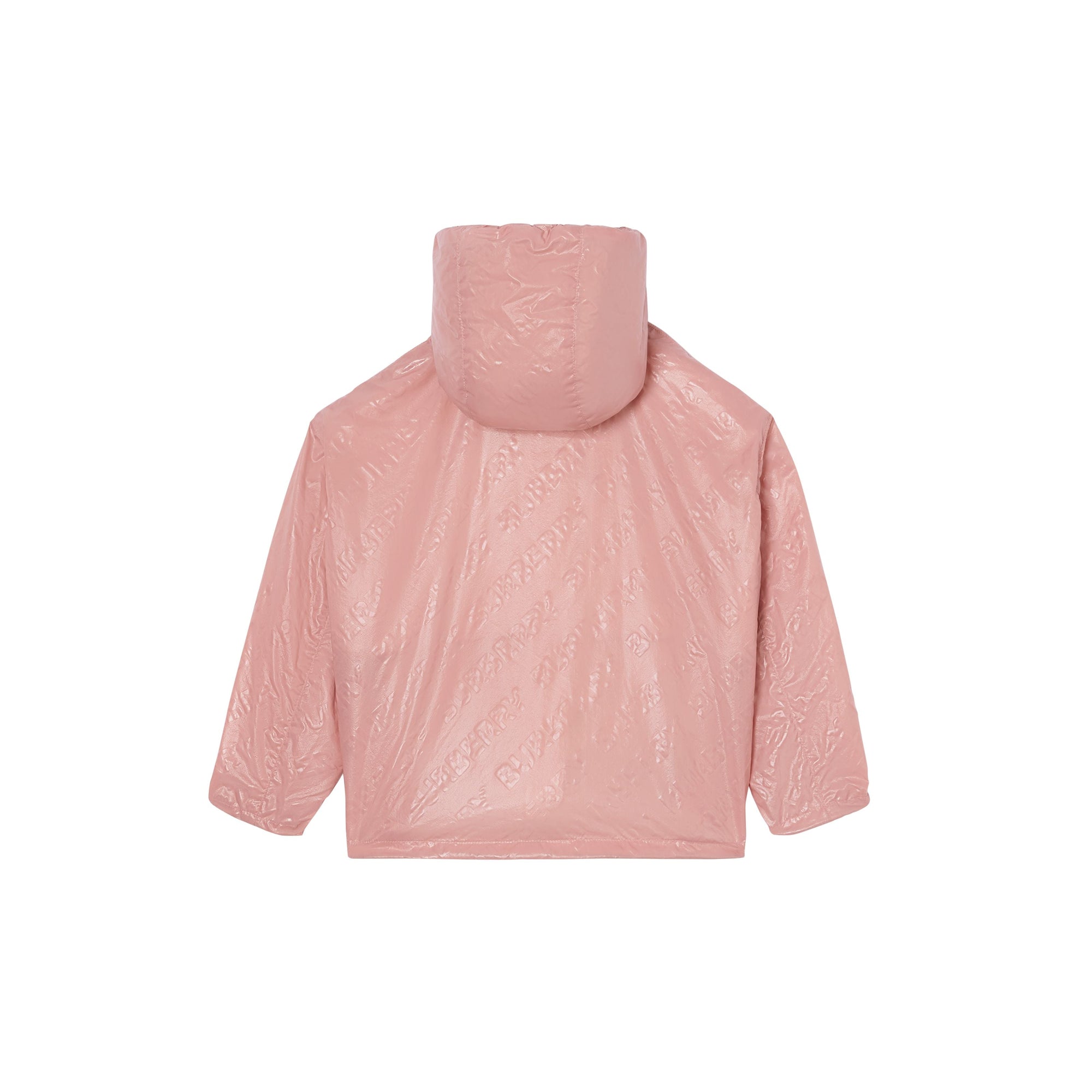 DUSTY PINK Veste légère à capuche avec logo