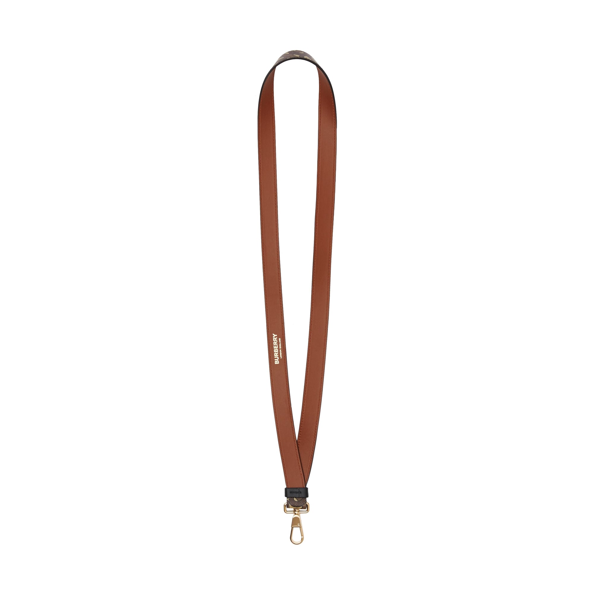 BRIDLE BROWN NS Dragonne en toile écologique et cuir Monogram