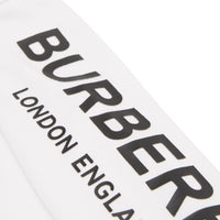 Coffret cadeau deux pièces pour bébé en coton stretch avec logo - Blanc