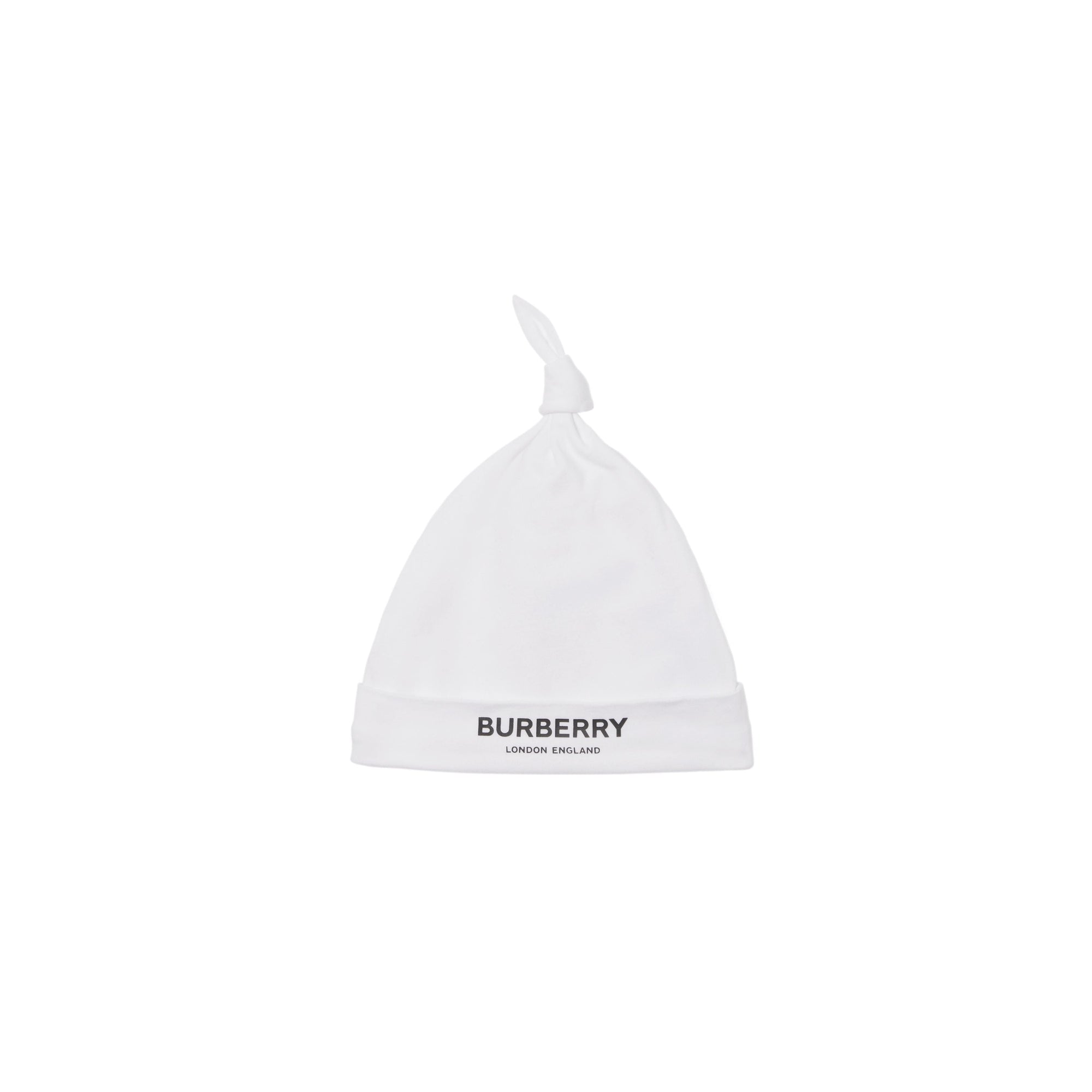 WHITE Coffret cadeau deux pièces pour bébé en coton stretch avec logo