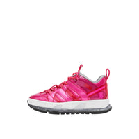 Sneakers union en vinyle et nylon - Fuchsia
