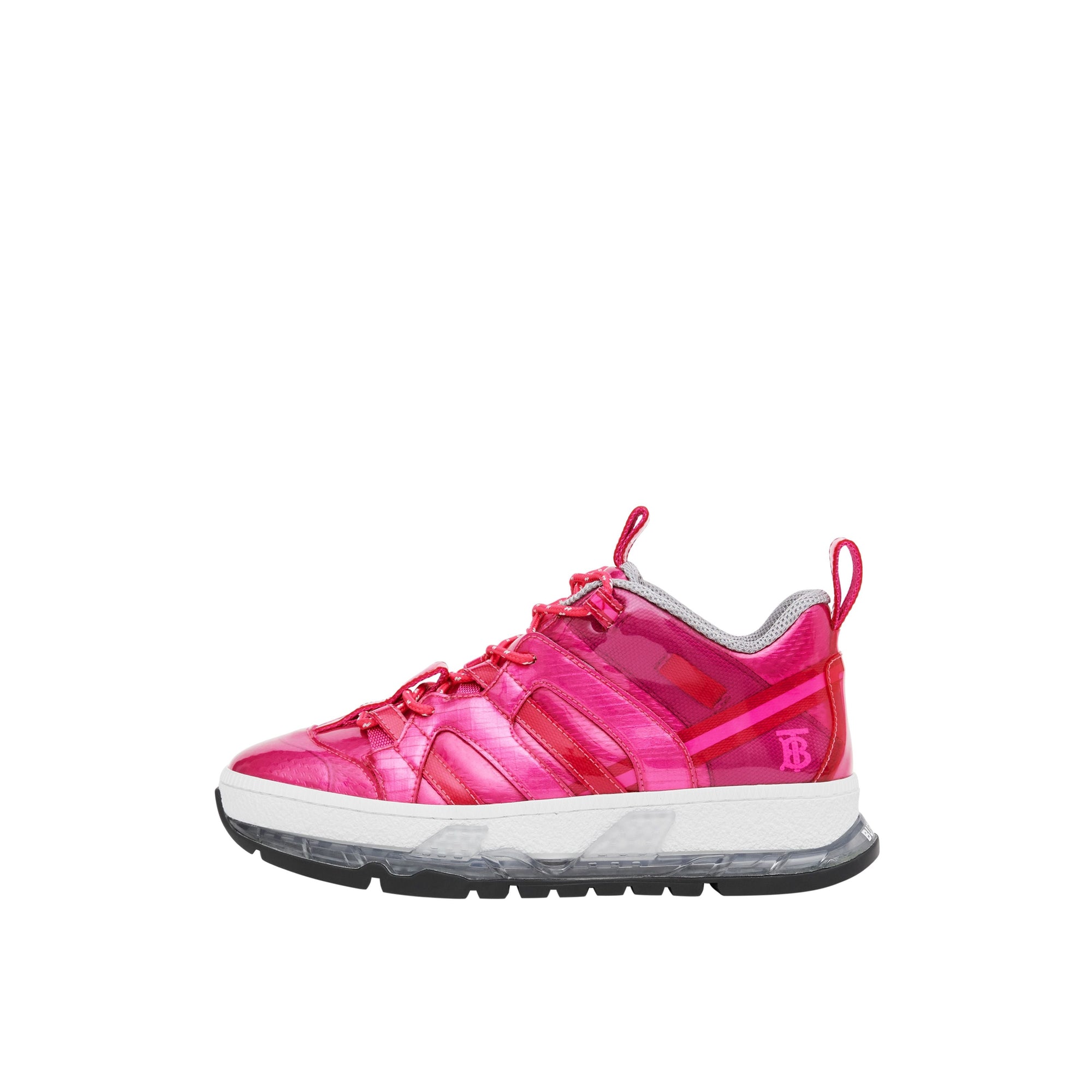Sneakers union en vinyle et nylon - Fuchsia