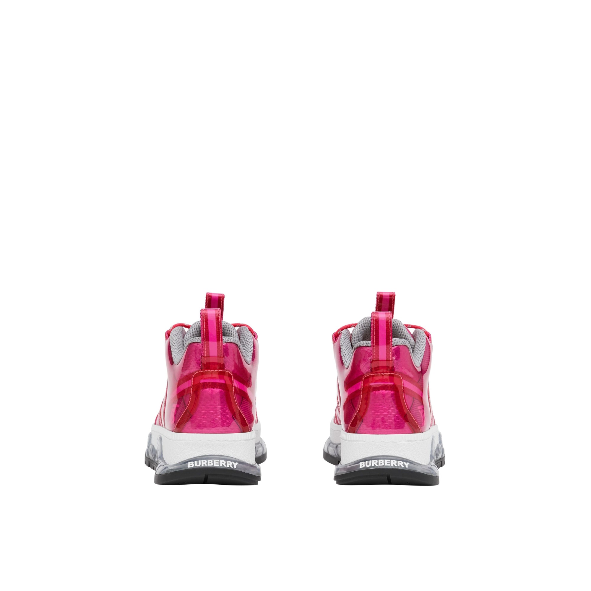 Sneakers union en vinyle et nylon - Fuchsia