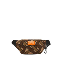 Sac banane sonny en nylon monogram - Brun bride