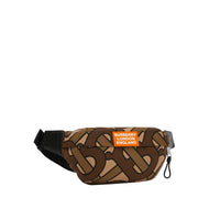 Sac banane sonny en nylon monogram - Brun bride