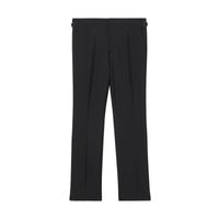 BLACK Pantalon de costume classique en mohair et laine avec ornements