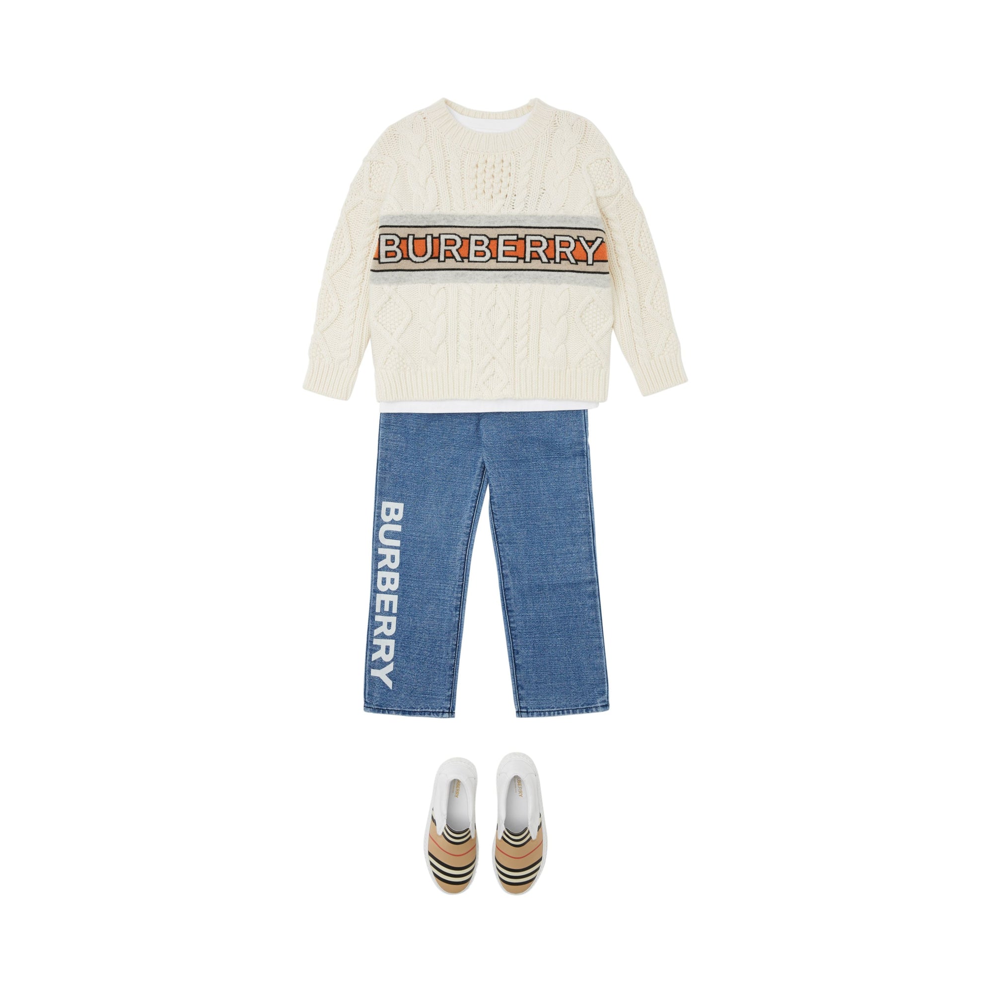 Jean en denim japonais avec logo - Indigo