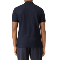 NAVY Polo en piqué de coton avec logo bicolore