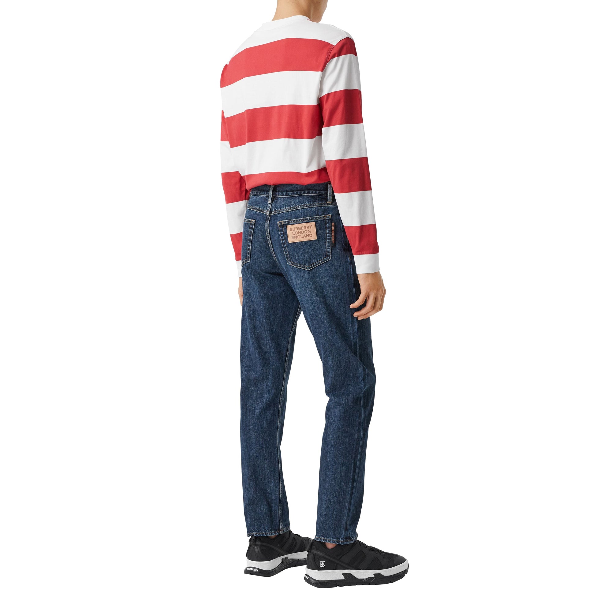 DARK INDIGO Jean droit en denim selvedge japonais