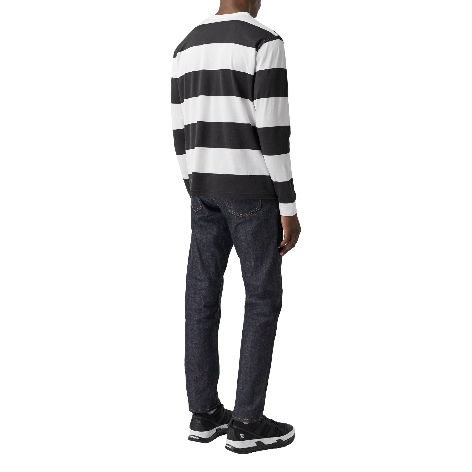 Jean droit en denim selvedge japonais brut - Indigo