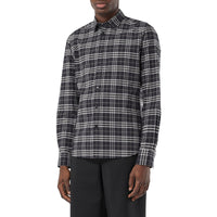 DRK REGENCY BL IP CH Chemise en coton stretch micro-check