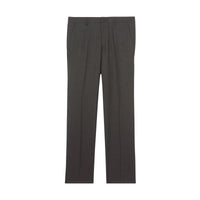 Costume classique en sergé brisé de laine - Gris moyen