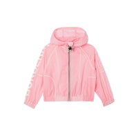 CANDY PINK Veste légère à capuche avec logo et étoile