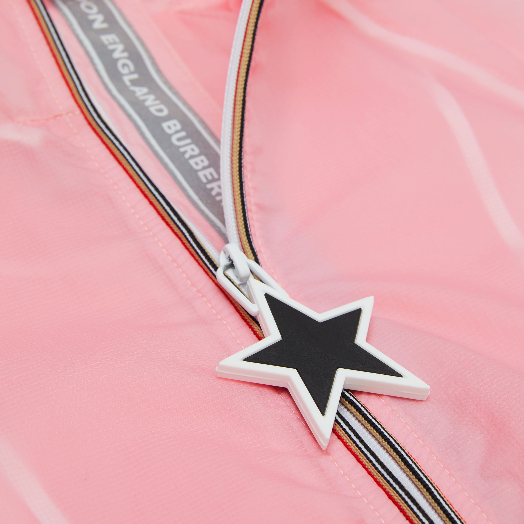 CANDY PINK Veste légère à capuche avec logo et étoile