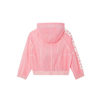 CANDY PINK Veste légère à capuche avec logo et étoile