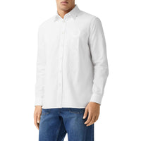 WHITE Chemise Oxford oversize en coton à imprimé London