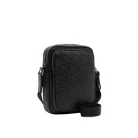 BLACK Sac à bandoulière en cuir Monogram