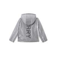 Veste légère à capuche avec logo - Transparent