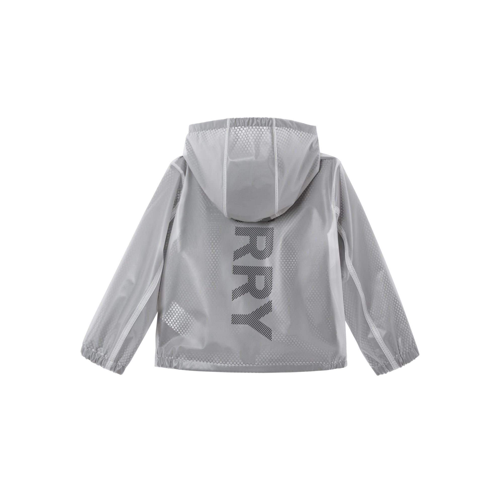 Veste légère à capuche avec logo - Transparent