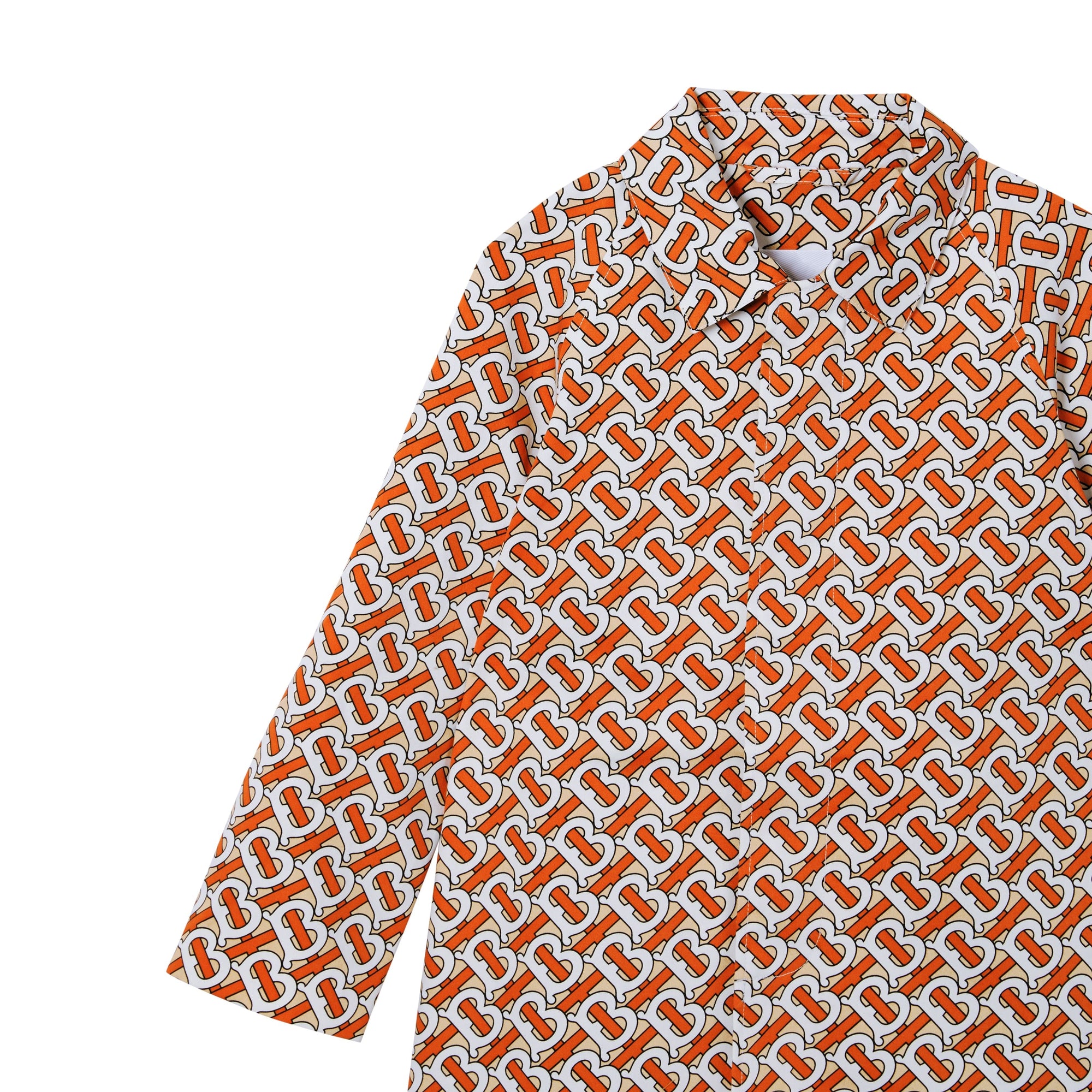 VERMILLION RED IP PT Paletot en coton Monogram