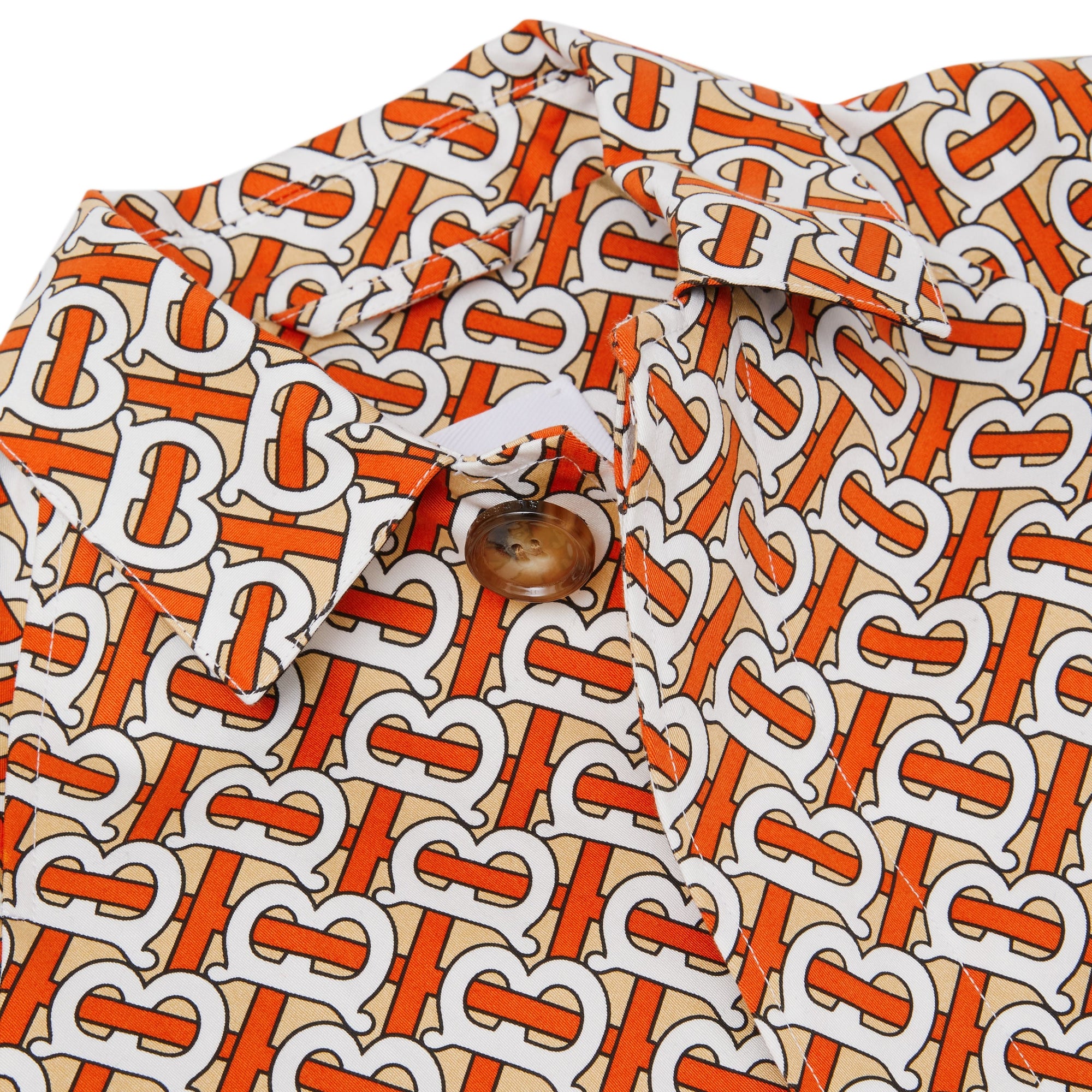 VERMILLION RED IP PT Paletot en coton Monogram