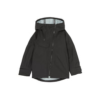 BLACK Veste légère à capuche avec coordonnées géographiques