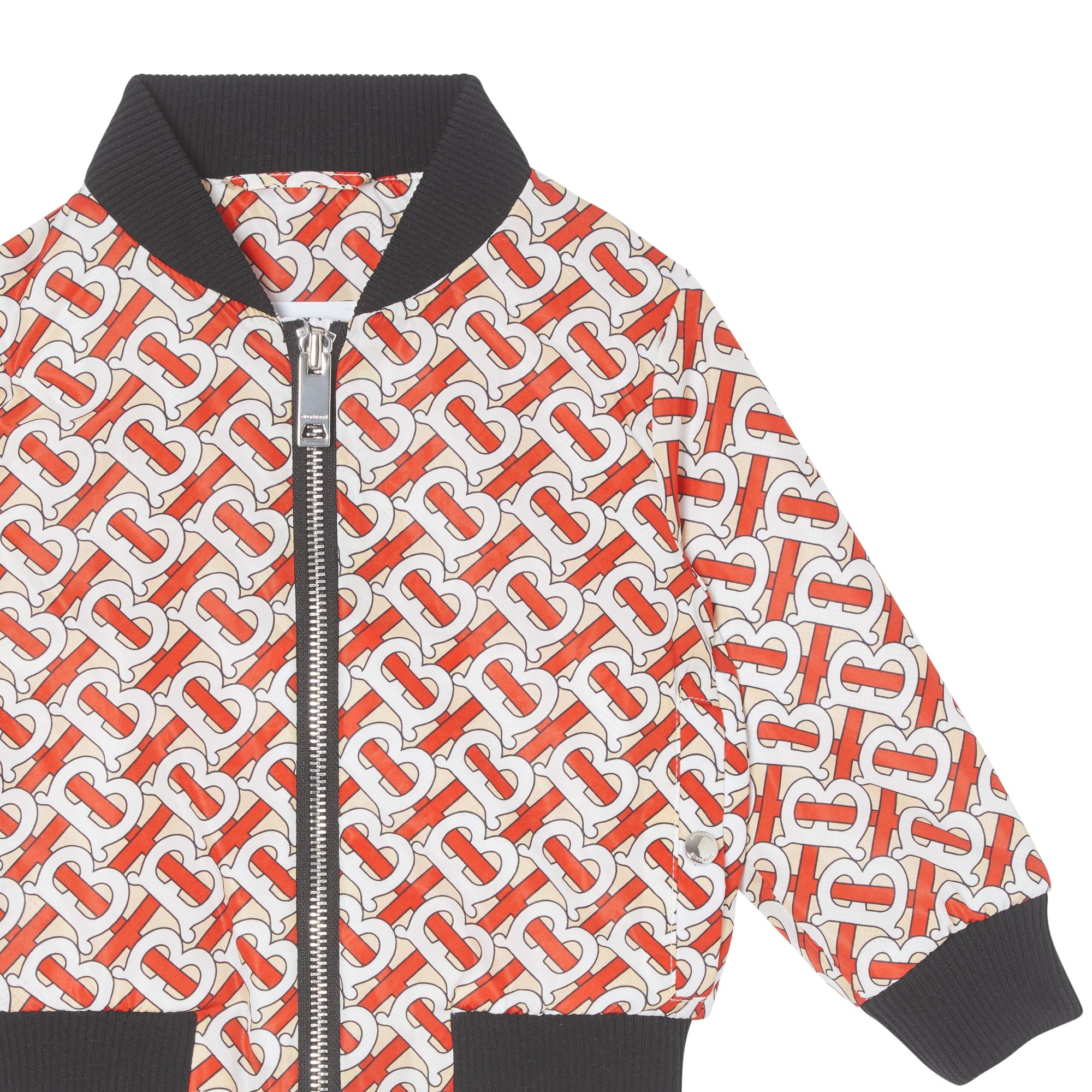 VERMILLION RED IP PT Bomber en nylon Monogram