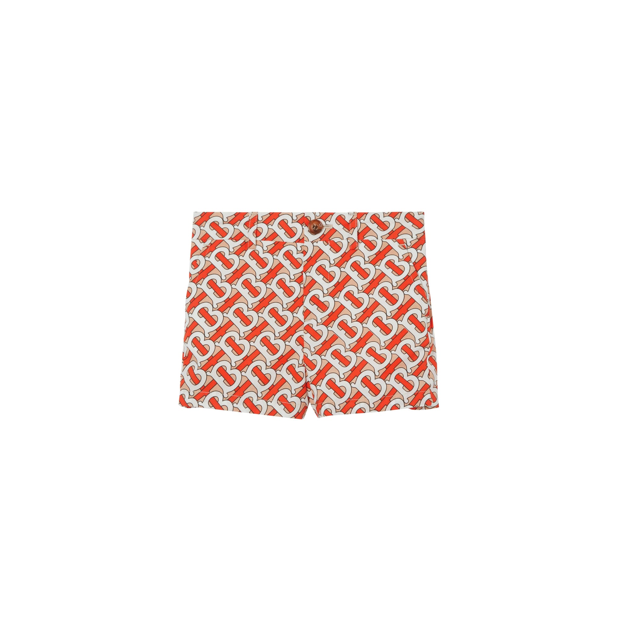 VERMILLION RED IP PT Short en popeline de coton Monogram