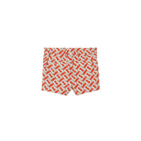 VERMILLION RED IP PT Short en popeline de coton Monogram