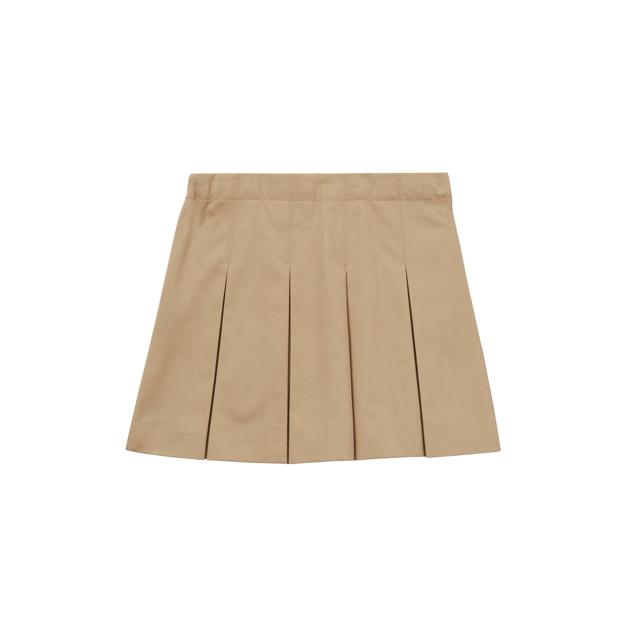 HONEY Jupe en coton rayée Monogram