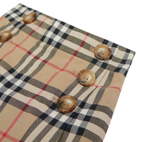 ARCHIVE BEIGE IP CHK Pantalon de marin en coton Vintage check