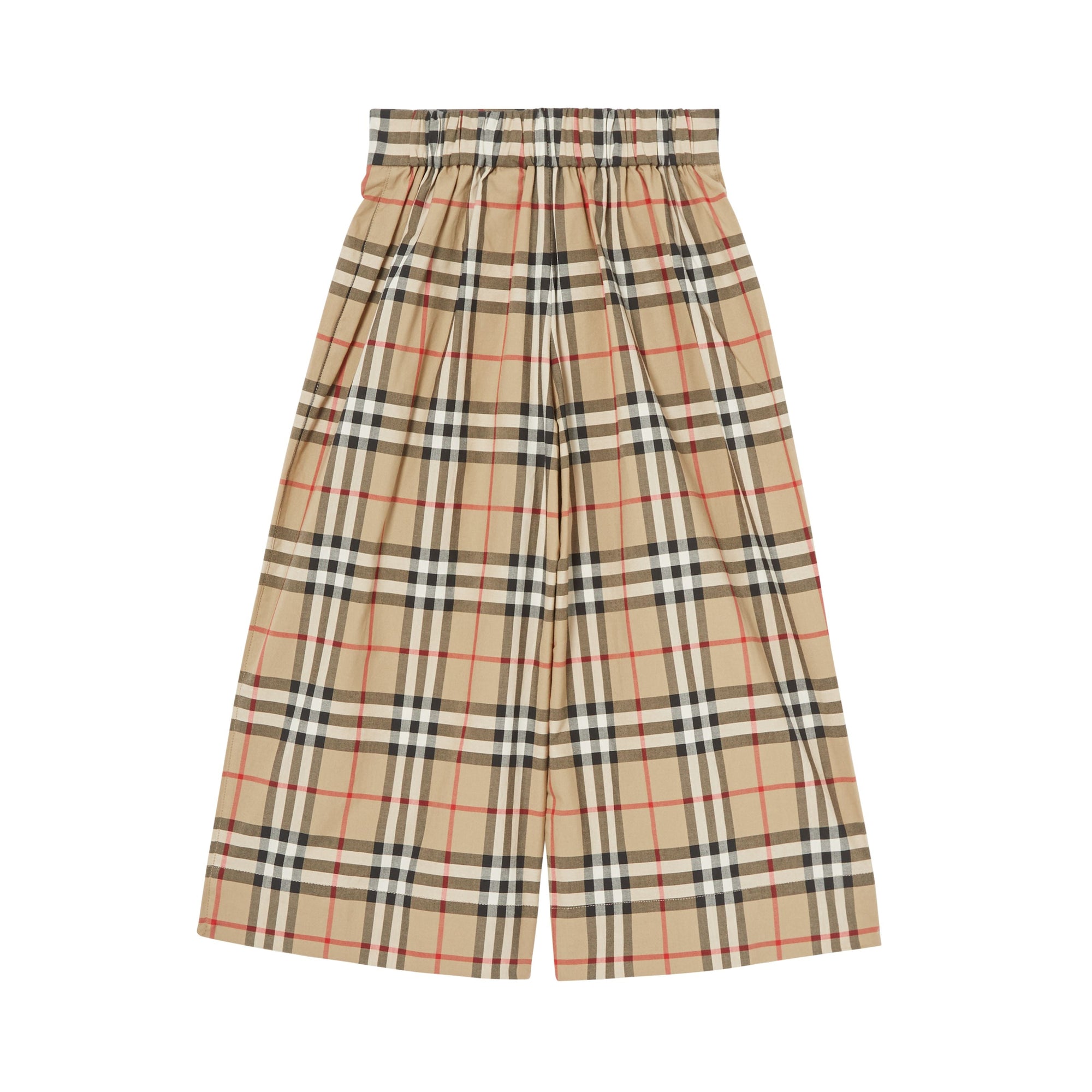 ARCHIVE BEIGE IP CHK Pantalon de marin en coton Vintage check