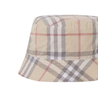 PALE STONE IP CHECK Coffret cadeau trois pièces pour bébé en coton Vintage check